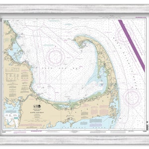 CAPE COD BAY, Massachusetts - 2013 Nautical Chart