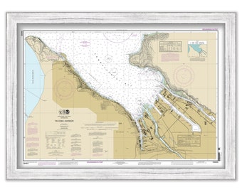 TACOMA HARBOR, Washington  -  2013 Nautical Chart