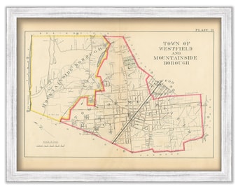 WESTFIELD NJ, and MOUNTAINSIDE Borough, 1906