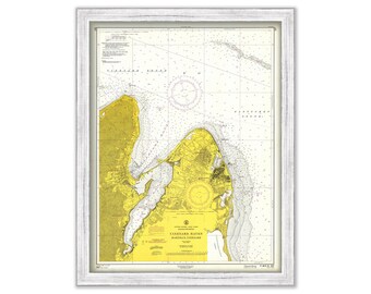 Vineyard Haven and Oak Bluffs, Martha's Vineyard, Massachusetts - 1961 Nautical Chart