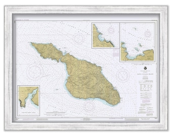SANTA CATALINA ISLAND, California  - 1992 Nautical Chart