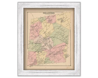 STRAFFORD, Vermont 1877 Map - Replica or Genuine ORIGINAL