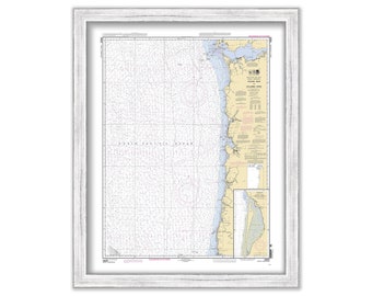Yaquina Head to Columbia River, Washington/Oregon  -  2009 Nautical Chart