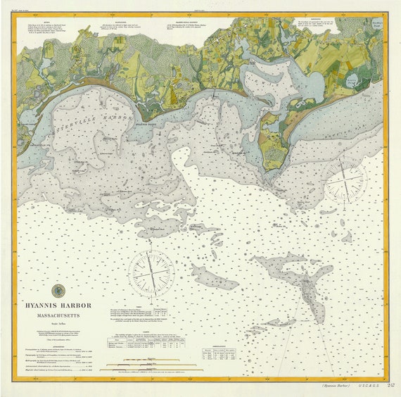 Hyannis Harbor Chart