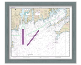 Martha's Vineyard to Block Island - 2018 Nautical Chart