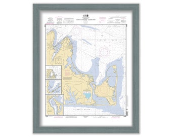 MARTHA'S VINEVARD, Eastern Part, Massachusetts - 2007 Nautical Chart