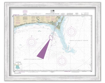 CAPE FEAR RIVER, North Carolina  -   2015 Nautical Chart