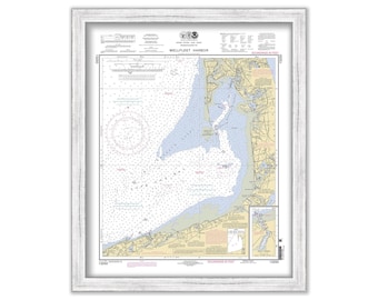 WELLFLEET HARBOR, Cape Cod, Massachusetts - Nautical Chart published in 2010