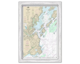 PORTLAND HARBOR, Maine - Nautical Chart 2019