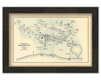 Village of Harwichport, Massachusetts 1880
