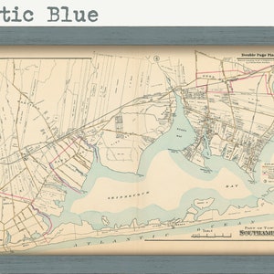 South Hampton, Shinnecock Bay, Tiana Beach, Long Island, New York 1916 ...
