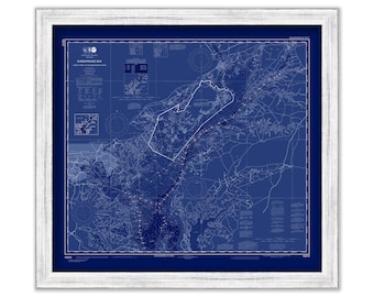 CHESAPEAKE BAY, Sandy Point to Susquehanna River, Maryland  -   2020 Nautical Chart Blueprint