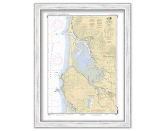 TILLAMOOK BAY, Oregon  -  2012 Nautical Chart