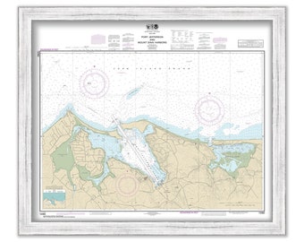 PORT JEFFERSON, Long Island, New York - Nautical Chart published in 2016