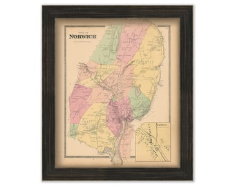 CONNECTICUT MAPS