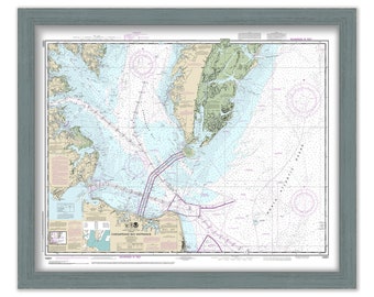 CHESAPEAKE BAY ENTRANCE, Maryland/Virginia  -   2021 Nautical Chart