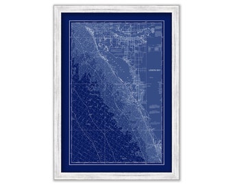 ANNA MARIA ISLAND to Venice Inlet, Florida  - 2017 Nautical Chart Blueprint
