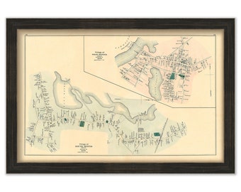 Villages of South Dennis and West Dennis, Massachusetts 1880