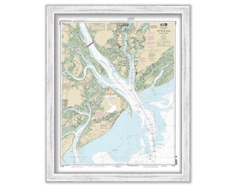 St HELENA and HILTON HEAD Island, South Carolina  -   2013 Nautical Chart
