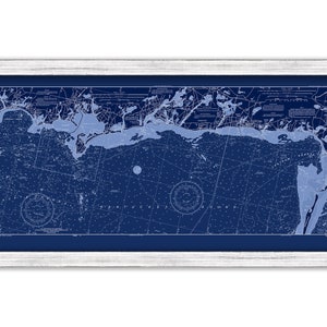 CHATHAM, HARWICHPORT and DENNISPORT, Massachusetts - 2001 Nautical Chart Blueprint