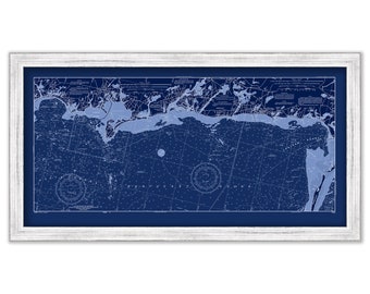 CHATHAM, HARWICHPORT and DENNISPORT, Massachusetts - 2001 Nautical Chart Blueprint
