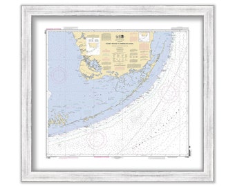 FLORIDA KEYS and the EVERGLADES, Florida  -   2011 Nautical Chart