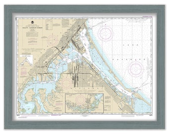 DULUTH - SUPERIOR HARBOR, Minnesota  -  2020 Nautical Chart