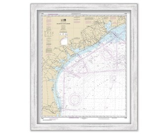 GALVESTON to the RIO GRAND, Texas -  2018 Nautical Chart