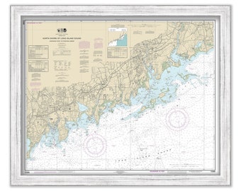 STAMFORD, NORWALK and SAUGATUCK, Connecticut - Nautical Chart published in 2016