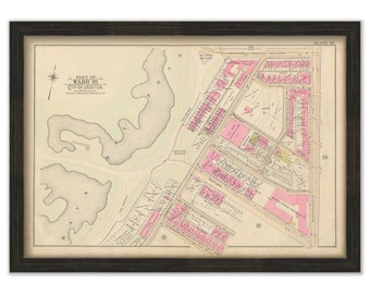 BOSTON 1902 Map, Plate 32, Fenway