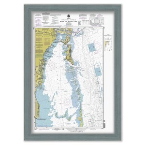 Miami, Coral Gables, Coconut Grove and Key Biscayne, Florida  - 1998 Nautical Chart
