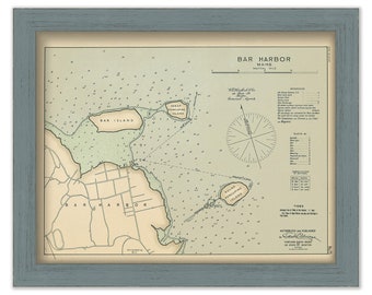 Bar Harbor, Maine 1909 by Geo. Eldridge