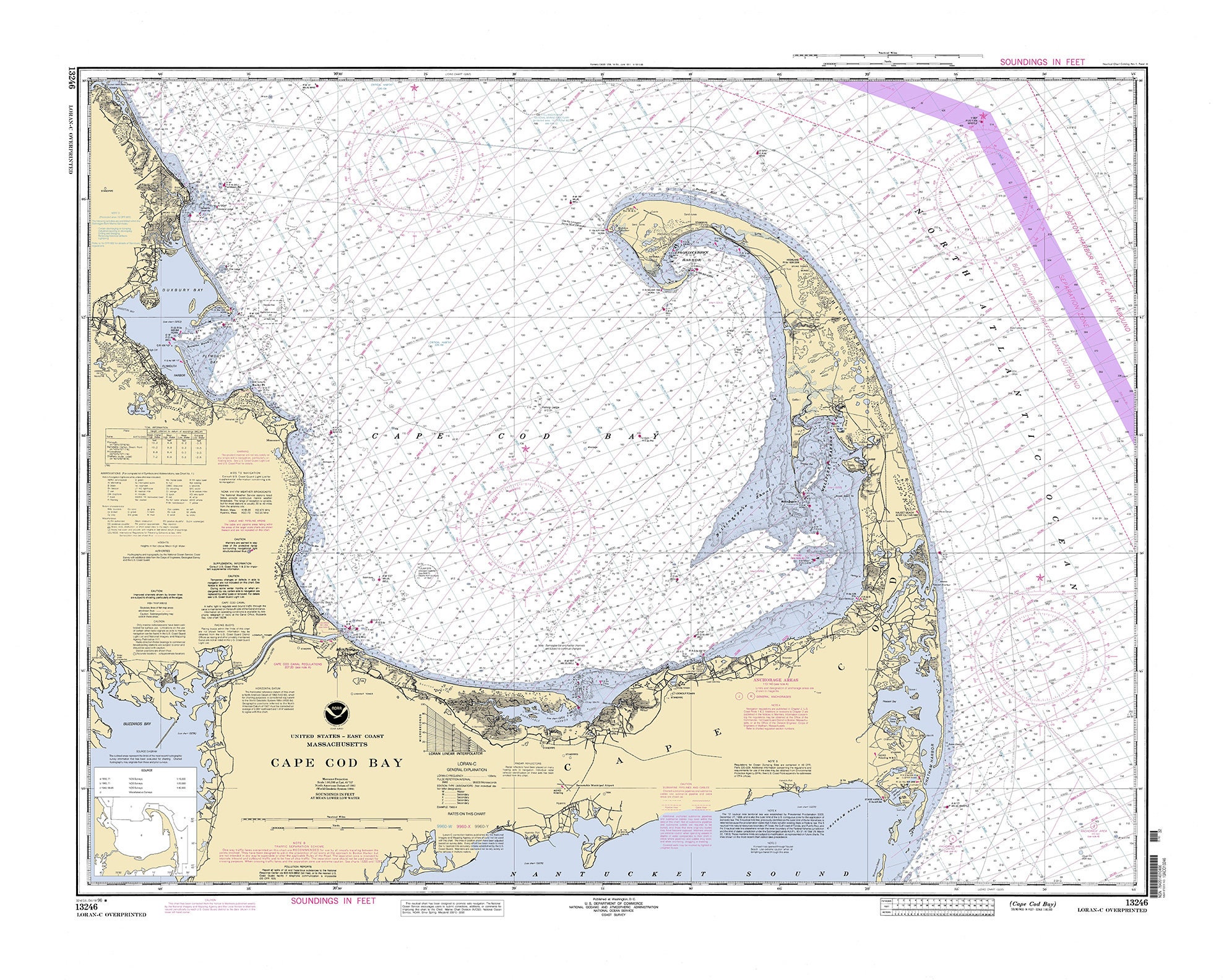 Cape Nautical Chart