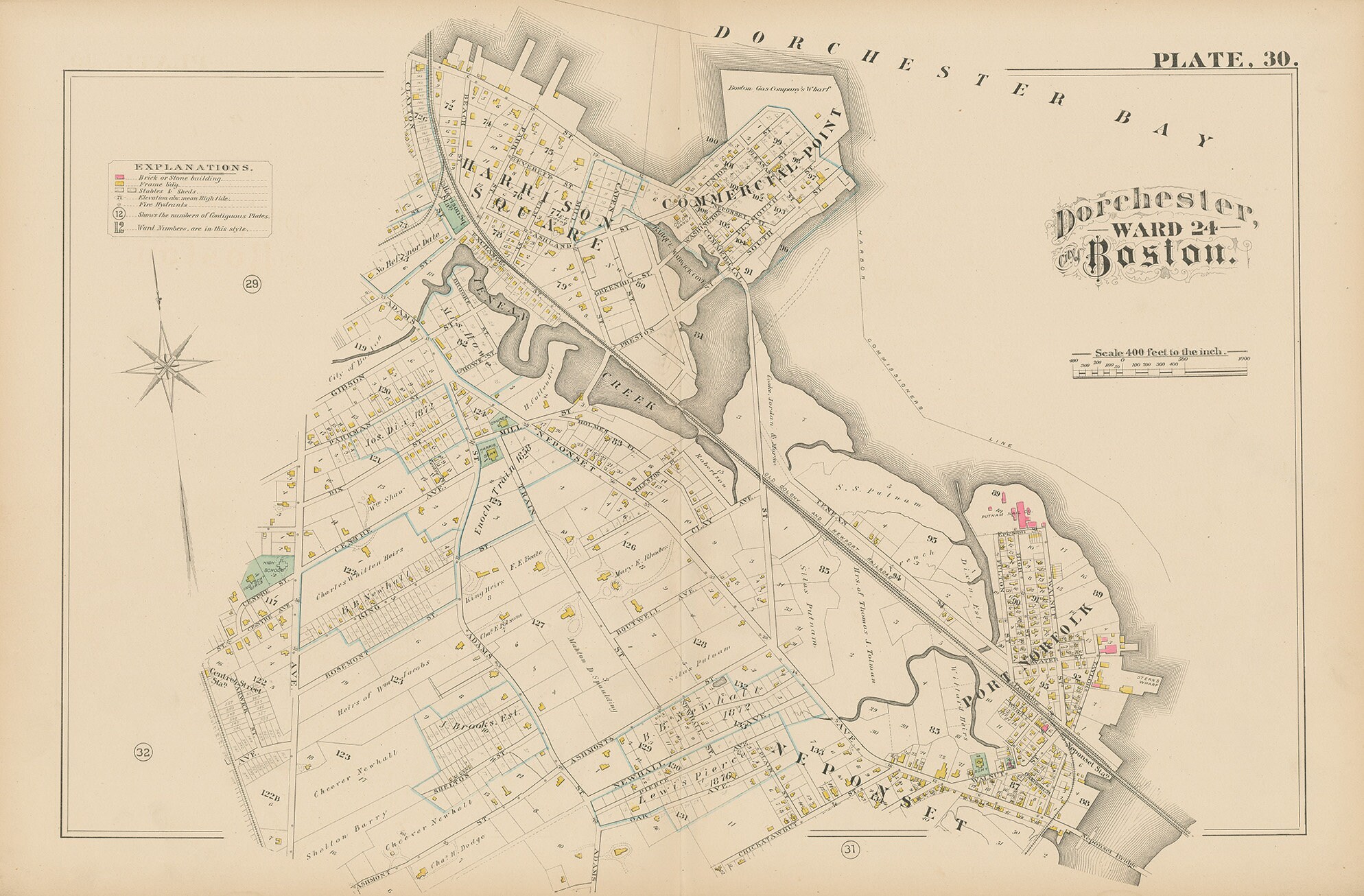 Map Of Dorchester Massachusetts