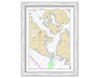 SAN JUAN CHANNEL, Washington  -  2008 Nautical Chart