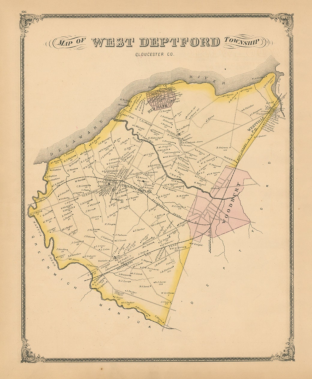 WEST DEPTFORD New Jersey 1879