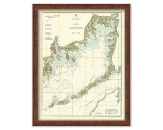 Nautical Chart Buzzards Bay Ma