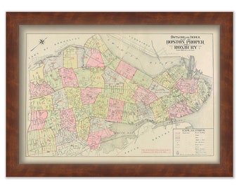 Map of  Boston 1895 - 0072