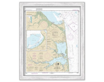 REHOBOTH BEACH, Delaware -  2018 Nautical Chart