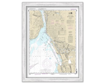 BUFFALO HARBOR, New York  -  2012 Nautical Chart