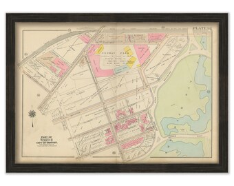FENWAY PARK 1917   -  Replica or Genuine ORIGINAL