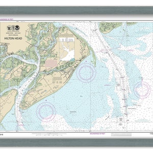HILTON HEAD, South Carolina - Nautical Chart 2015