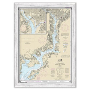 WASHINGTON DC and Potomac River 2015 Nautical Chart