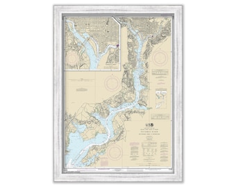 WASHINGTON DC and Potomac River 2015 Nautical Chart