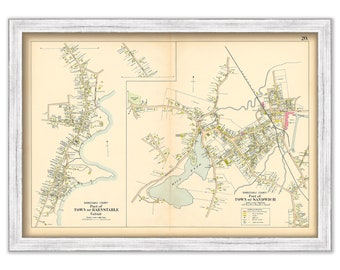 Village of SANDWICH, Massachusetts 1910