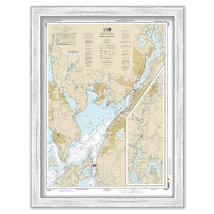 MOUNT HOPE BAY, Rhode Island - Nautical Chart published in 2013