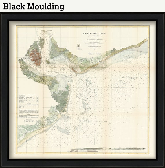 Charleston Harbor Navigation Chart