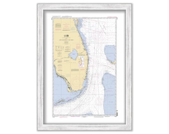 Cape Canaveral to Key West, Florida  -   2012 Nautical Chart