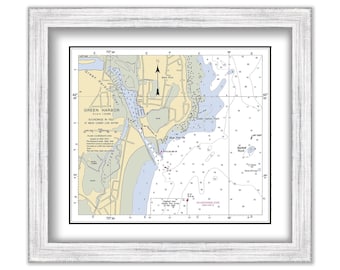 GREEN HARBOR, MARSHFIELD, Massachusetts - 2010 Nautical Chart