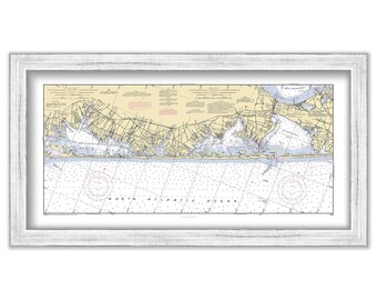 Great South Beach and West Hampton Dunes, Long Island, New York 2003 NOAA Chart